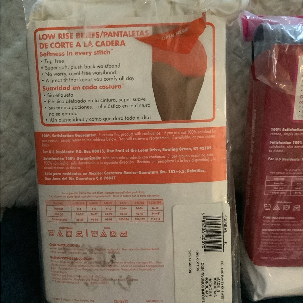 LOWEST🌺 NWT FRUIT OF THE LOOM (11 PAIRS) Cotton and Microfiber PANTIES - Picture 5 of 9